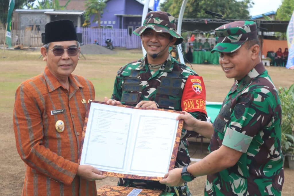 Penutupan Darma Bakti TMMD Ke-120 Tahun 2024, Bersama Wakil Bupati Dompu