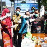 Wabup Dompu bersama Ketua DPRD dan Jajaran Forkopimda Hadiri Pemusnahan BB Hasil Kejahatan