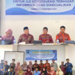 Bimtek PPID Dompu Bahas Uji Konsekuensi Informasi yang Dikecualikan